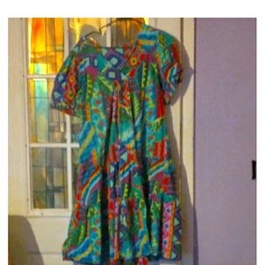 Colorful Tent Dress